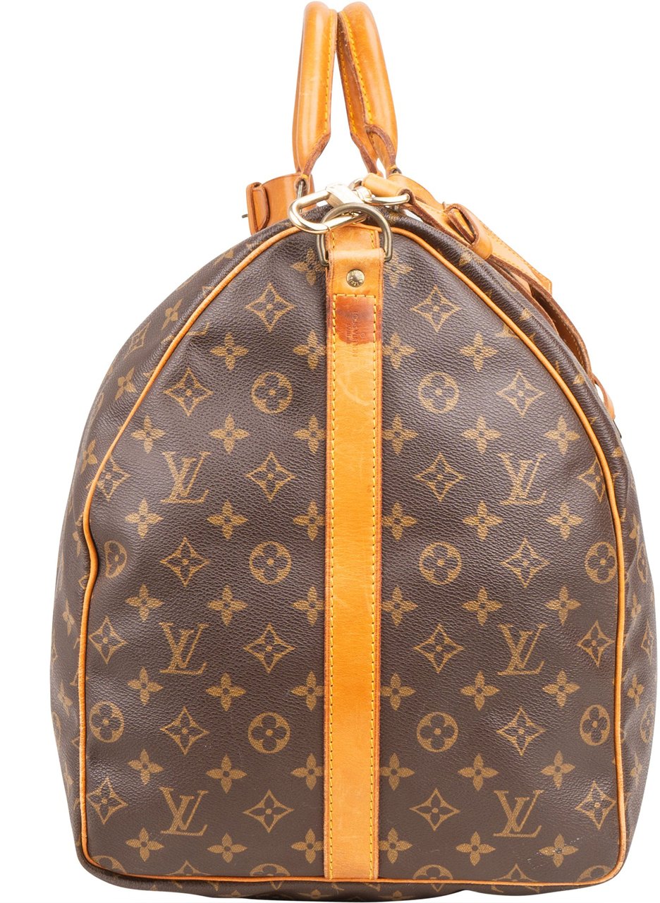 Louis Vuitton Louis Vuitton Canvas Monogram Keepall 60 Bandouliere Bruin