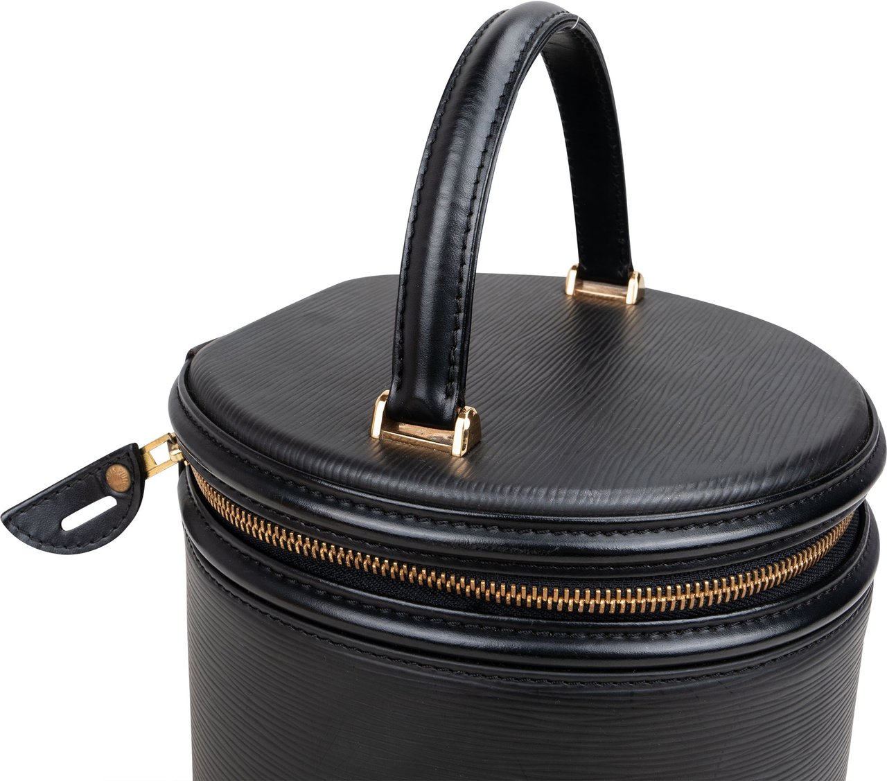 Louis Vuitton Louis Vuitton Noir Epi Leather Cannes Vanity Handbag Zwart