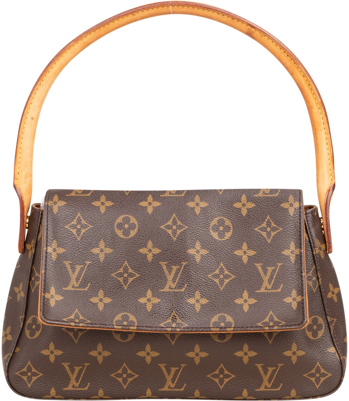 Louis Vuitton Louis Vuitton Canvas Monogram Looping PM Shoulder Bag Bruin