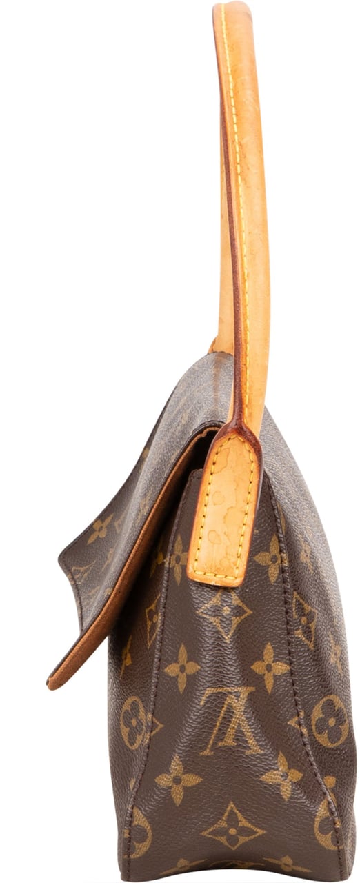 Louis Vuitton Louis Vuitton Canvas Monogram Looping PM Shoulder Bag Bruin