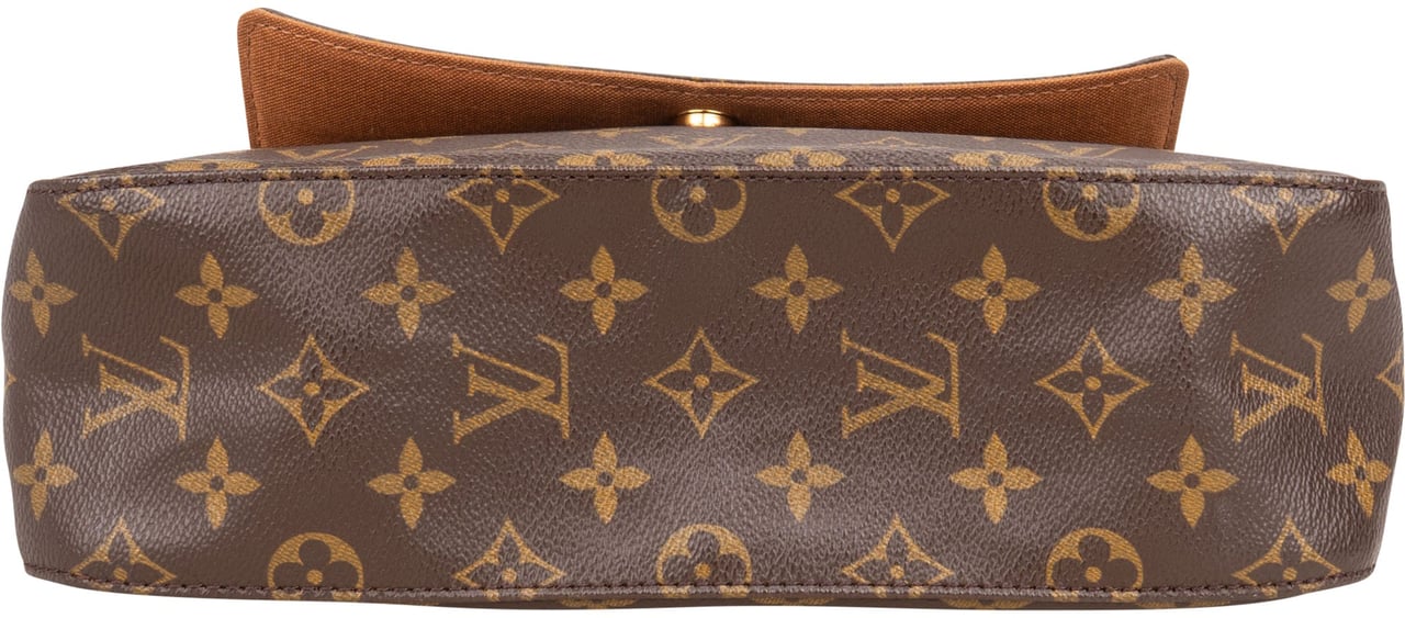 Louis Vuitton Louis Vuitton Canvas Monogram Looping PM Shoulder Bag Bruin