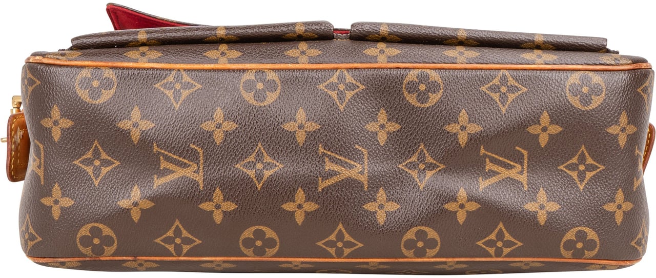 Louis Vuitton Canvas Monogram Multiple Cite Handbag Bruin