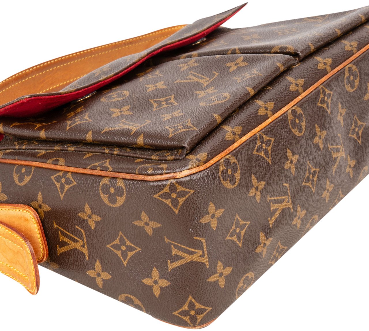 Louis Vuitton Canvas Monogram Multiple Cite Handbag Bruin
