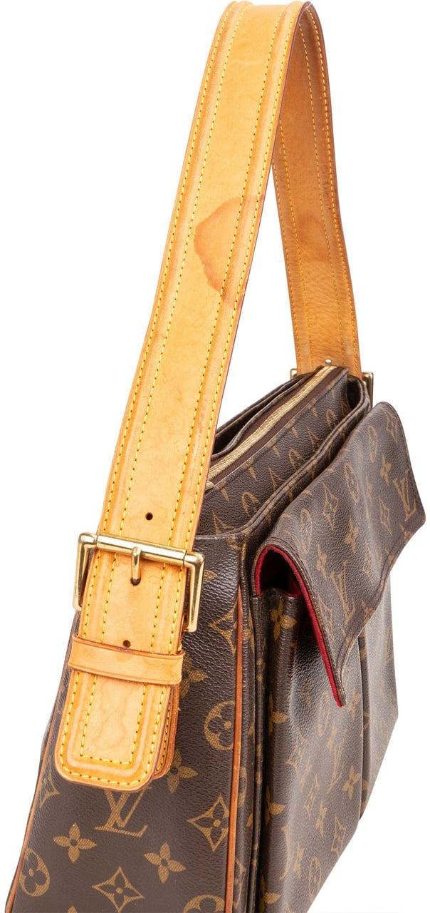 Louis Vuitton Louis Vuitton Canvas Monogram Multiple Cite Handbag Bruin