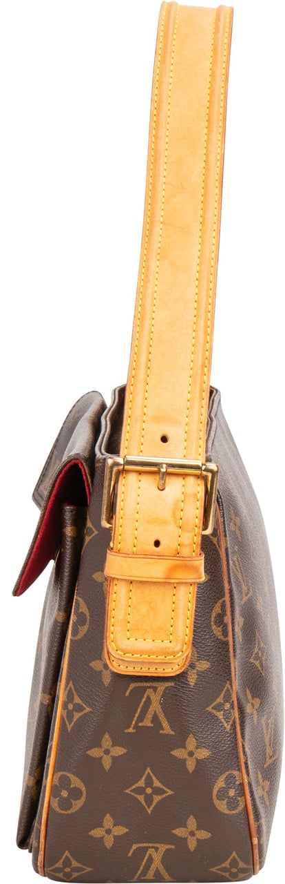 Louis Vuitton Louis Vuitton Canvas Monogram Multiple Cite Handbag Bruin