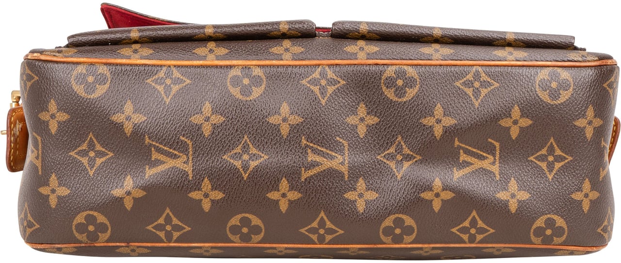 Louis Vuitton Louis Vuitton Canvas Monogram Multiple Cite Handbag Bruin