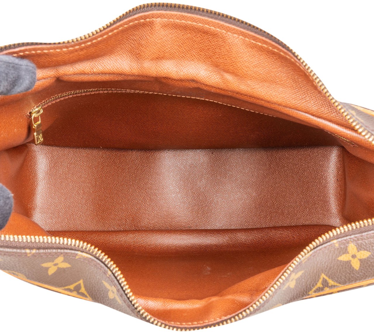 Louis Vuitton Louis Vuitton Canvas Monogram Boulogne Crossbody Bag Bruin