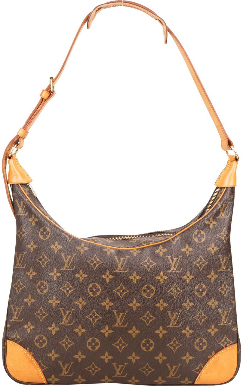 Louis Vuitton Louis Vuitton Canvas Monogram Boulogne Crossbody Bag Bruin