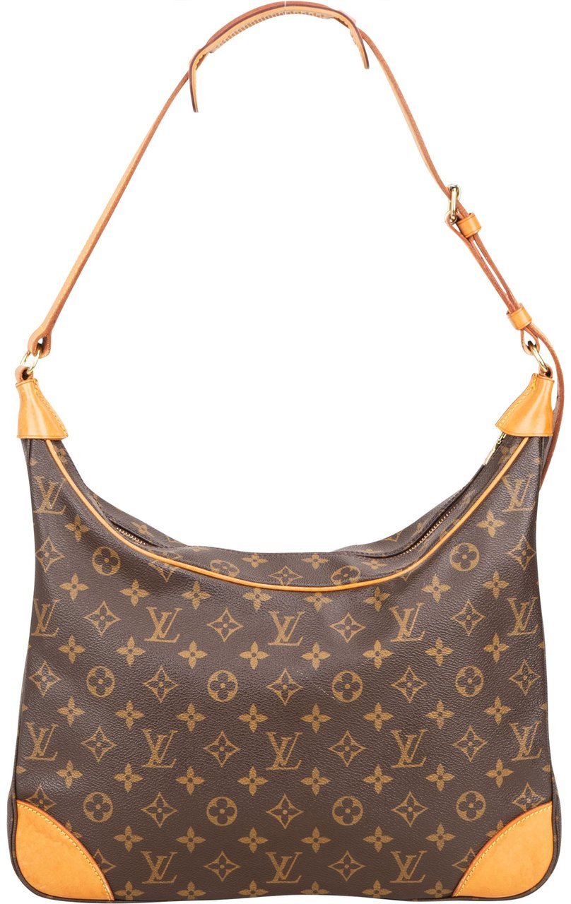 Louis Vuitton Louis Vuitton Canvas Monogram Boulogne Crossbody Bag Bruin