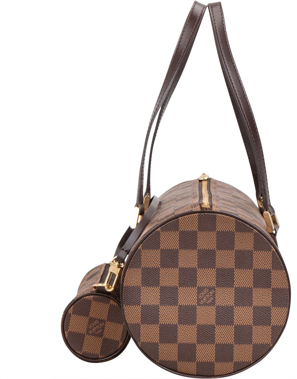 Louis Vuitton Louis Vuitton Damier Ebene Monogram Papillon Set Handbag Bruin