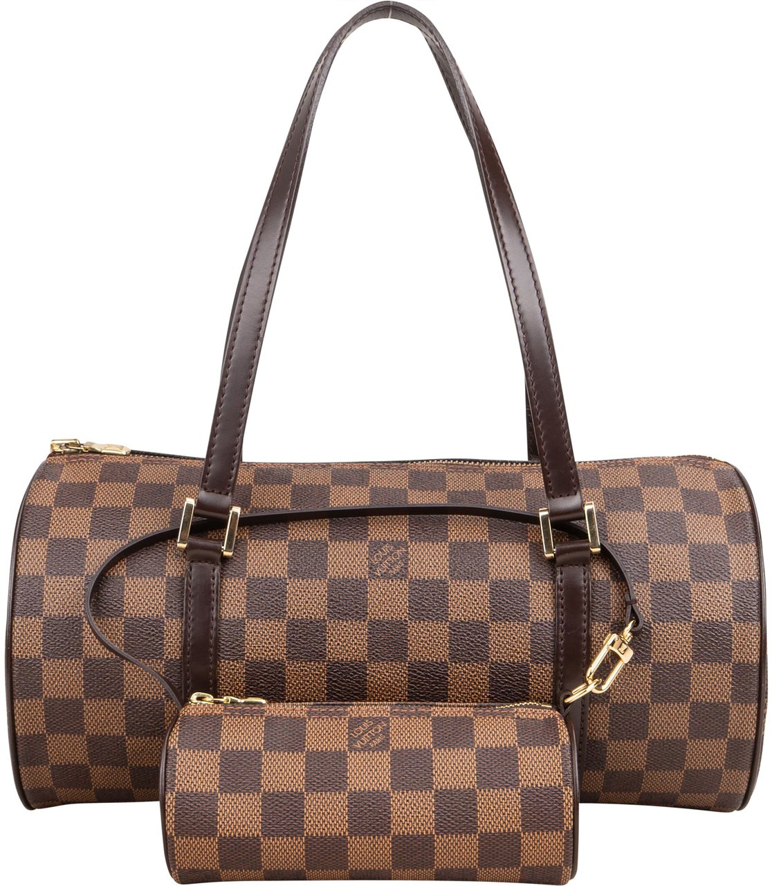 Louis Vuitton Louis Vuitton Damier Ebene Monogram Papillon Set Handbag Bruin