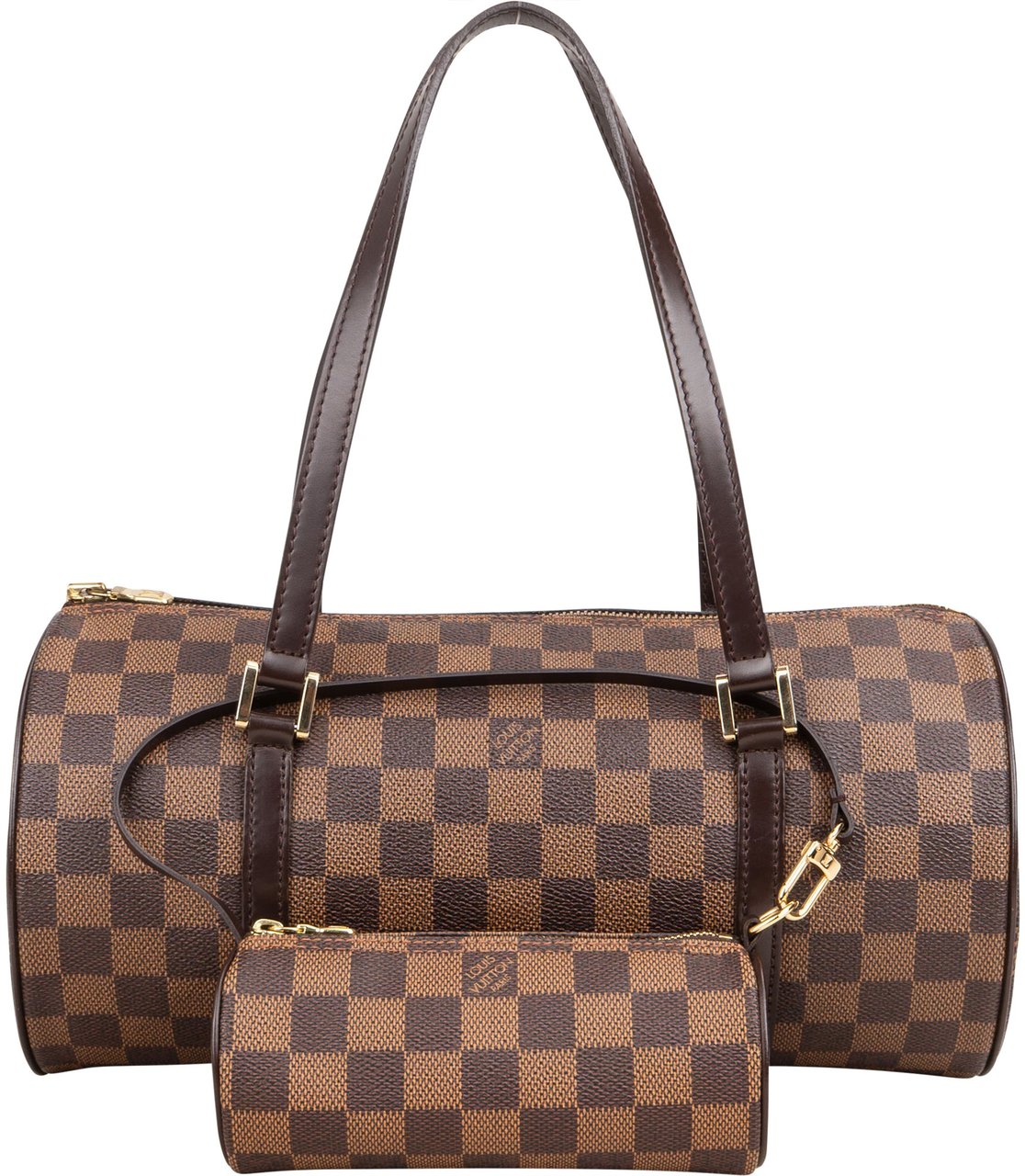 Louis Vuitton Louis Vuitton Damier Ebene Monogram Papillon Set Handbag Bruin