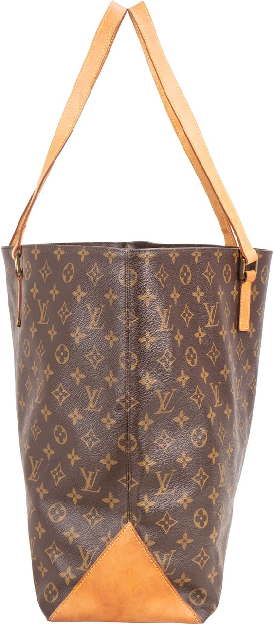 Louis Vuitton Louis Vuitton Canvas Monogram Cabas Alto Shoulder Bag Bruin