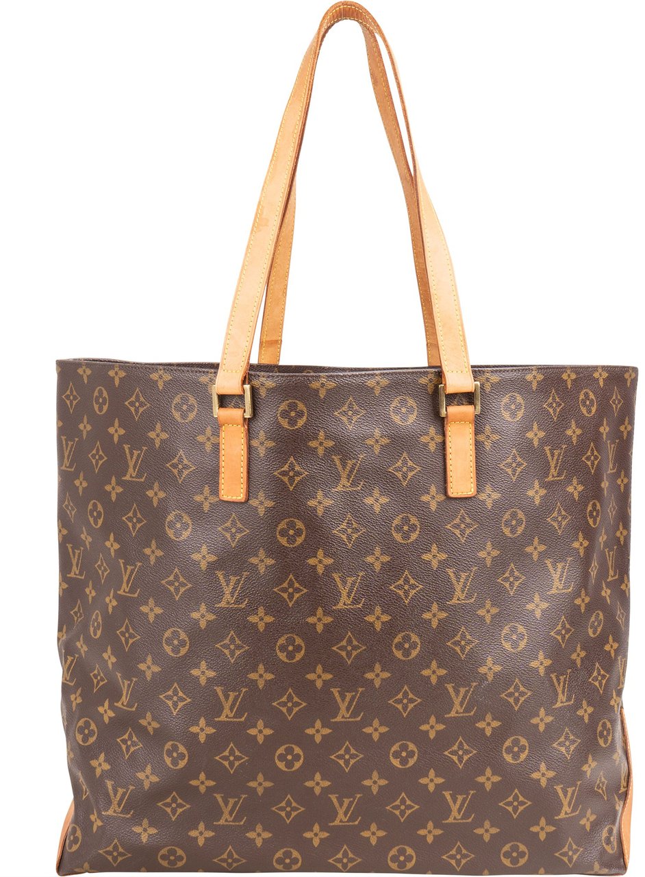 Louis Vuitton Louis Vuitton Canvas Monogram Cabas Alto Shoulder Bag Bruin