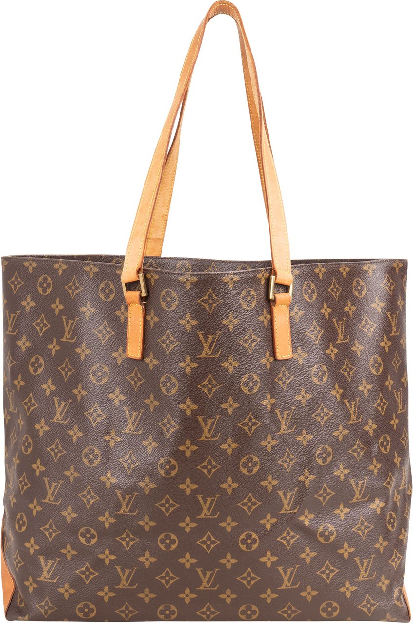 Louis Vuitton Louis Vuitton Canvas Monogram Cabas Alto Shoulder Bag Bruin