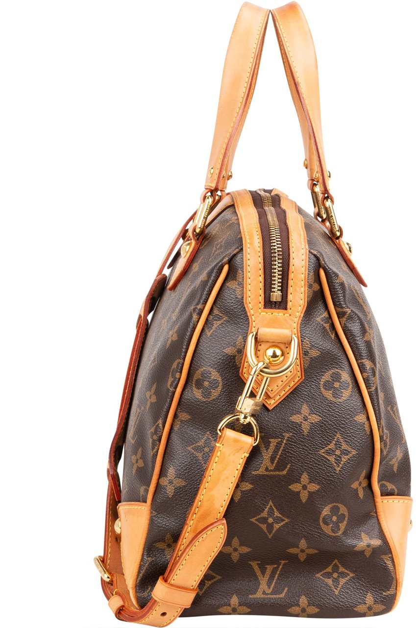 Louis Vuitton Canvas Monogram Retiro PM Handbag Bruin
