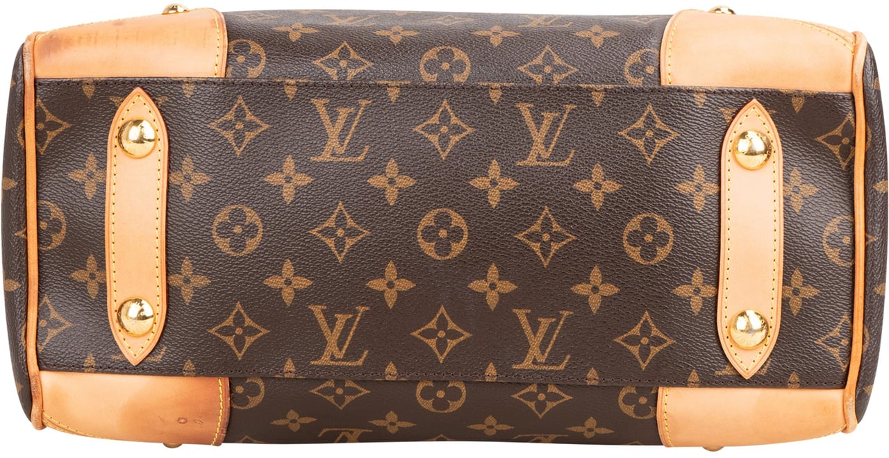 Louis Vuitton Canvas Monogram Retiro PM Handbag Bruin