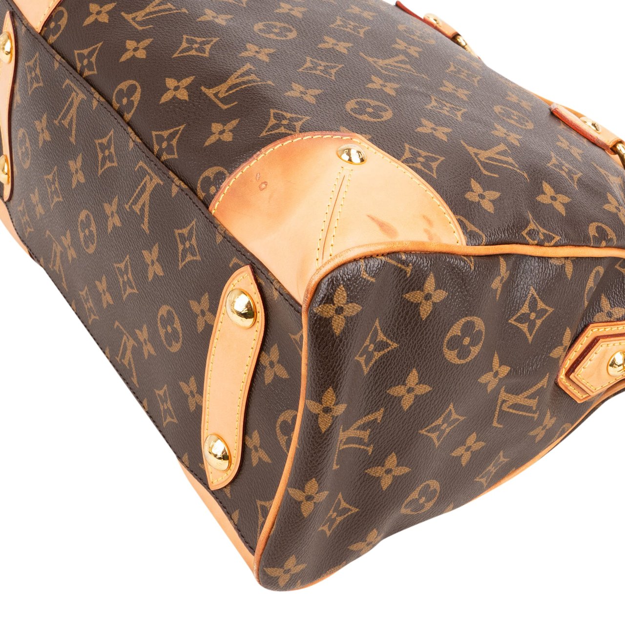 Louis Vuitton Canvas Monogram Retiro PM Handbag Bruin