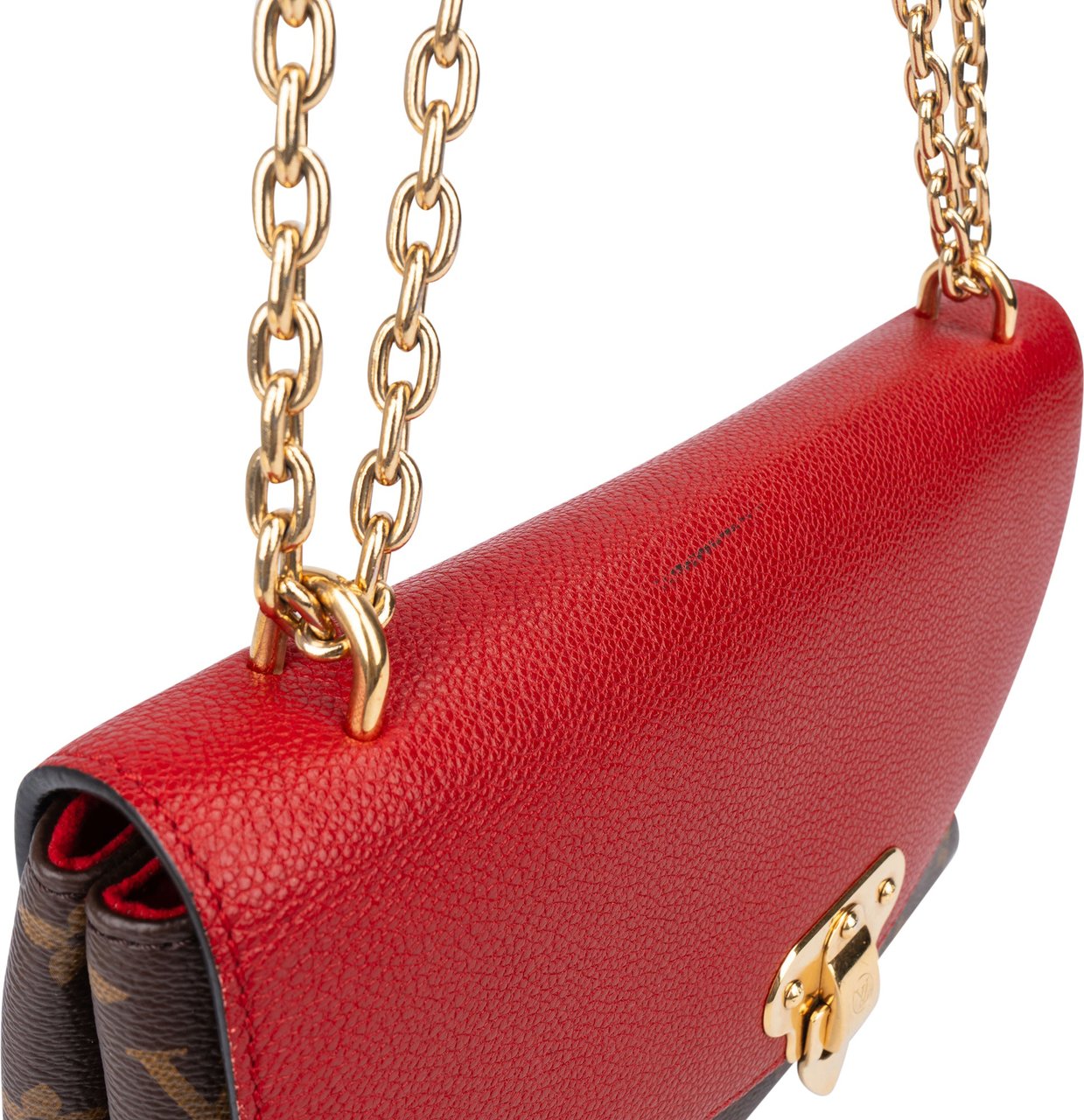 Louis Vuitton Canvas Monogram Saint Placide Crossbody Bag Bruin