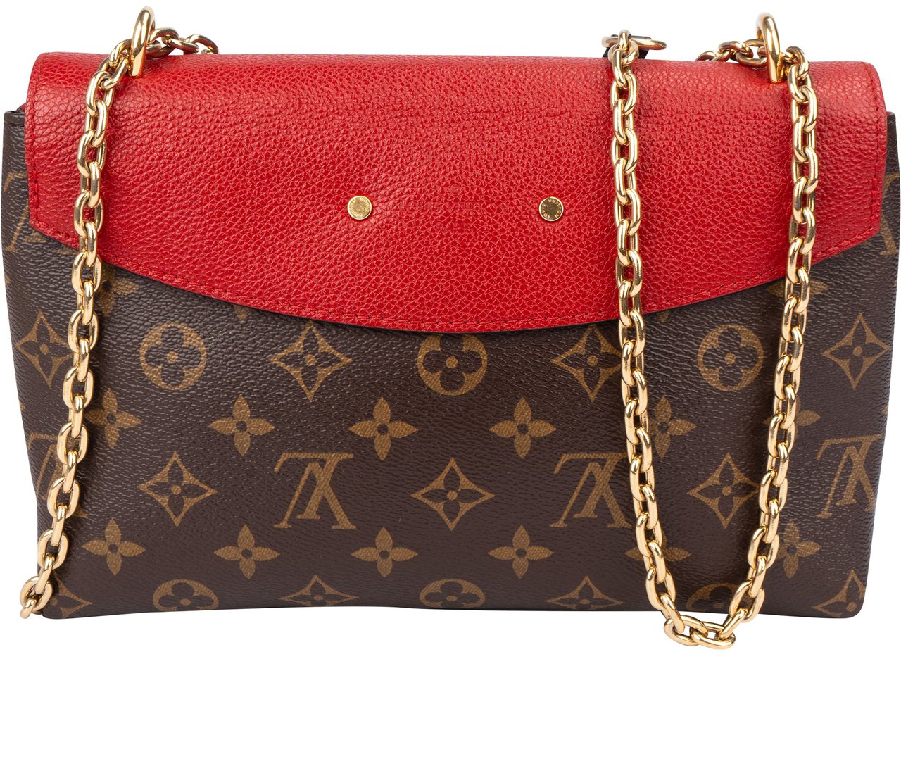 Louis Vuitton Canvas Monogram Saint Placide Crossbody Bag Bruin