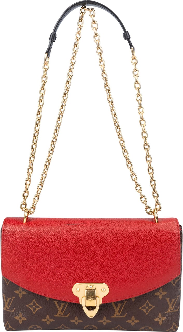 Louis Vuitton Canvas Monogram Saint Placide Crossbody Bag Bruin