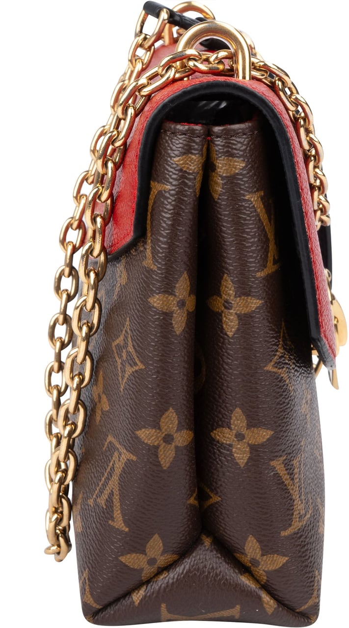 Louis Vuitton Canvas Monogram Saint Placide Crossbody Bag Bruin
