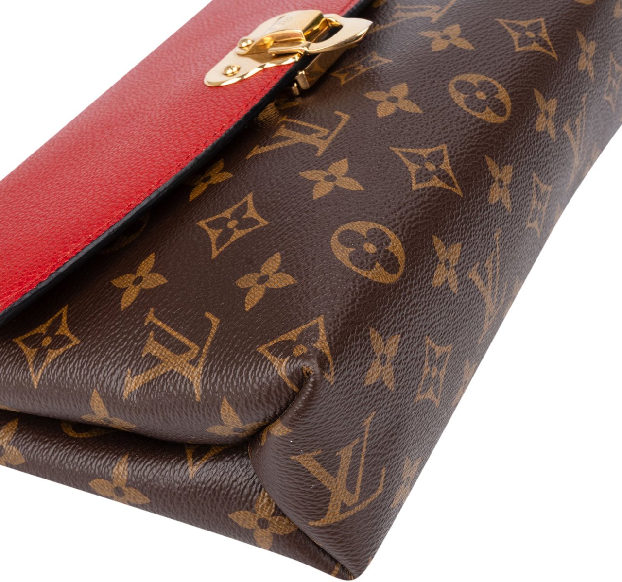Louis Vuitton Canvas Monogram Saint Placide Crossbody Bag Bruin