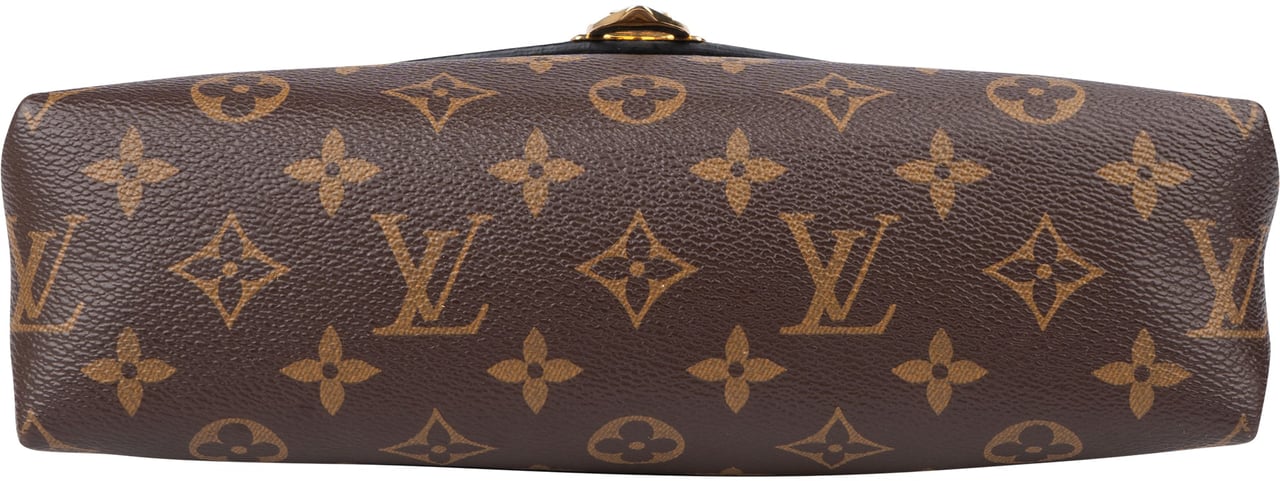 Louis Vuitton Canvas Monogram Saint Placide Crossbody Bag Bruin