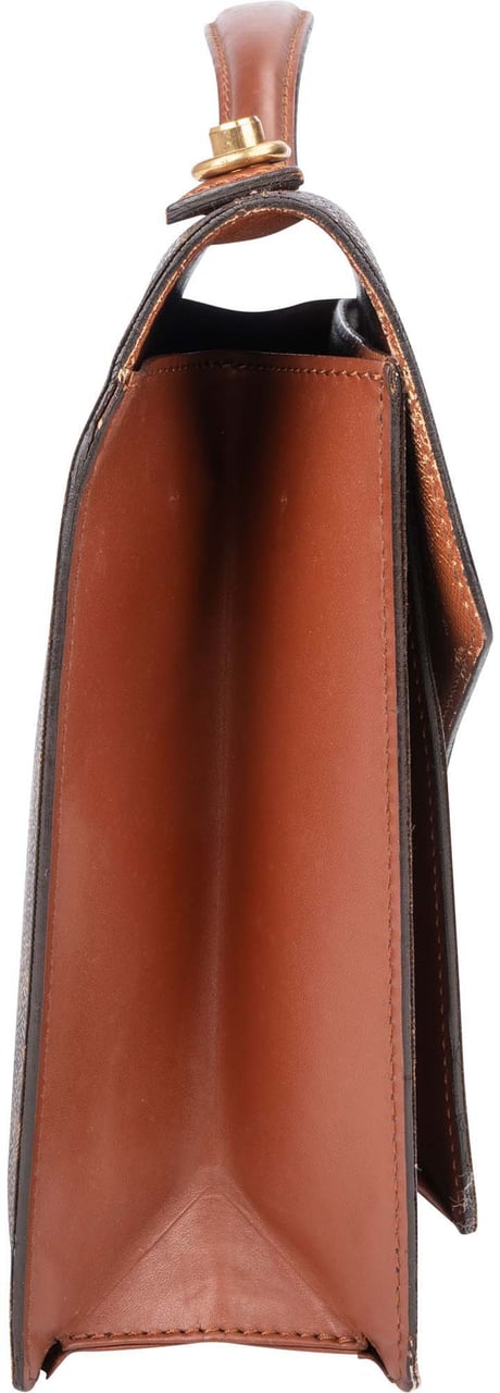 Louis Vuitton Louis Vuitton Canvas Monogram Monceau Handbag Bruin