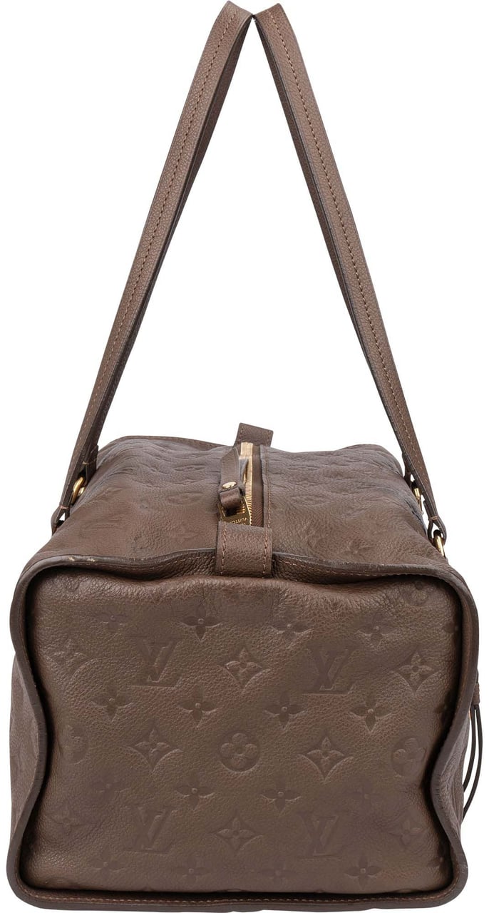 Louis Vuitton Louis Vuitton Leather Empreinte Monogram Inspiree Handbag Bruin