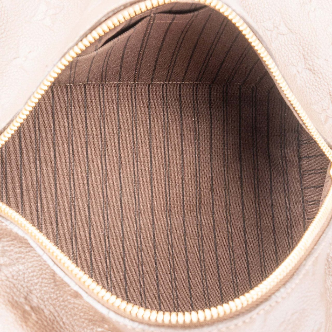 Louis Vuitton Louis Vuitton Leather Empreinte Monogram Inspiree Handbag Bruin