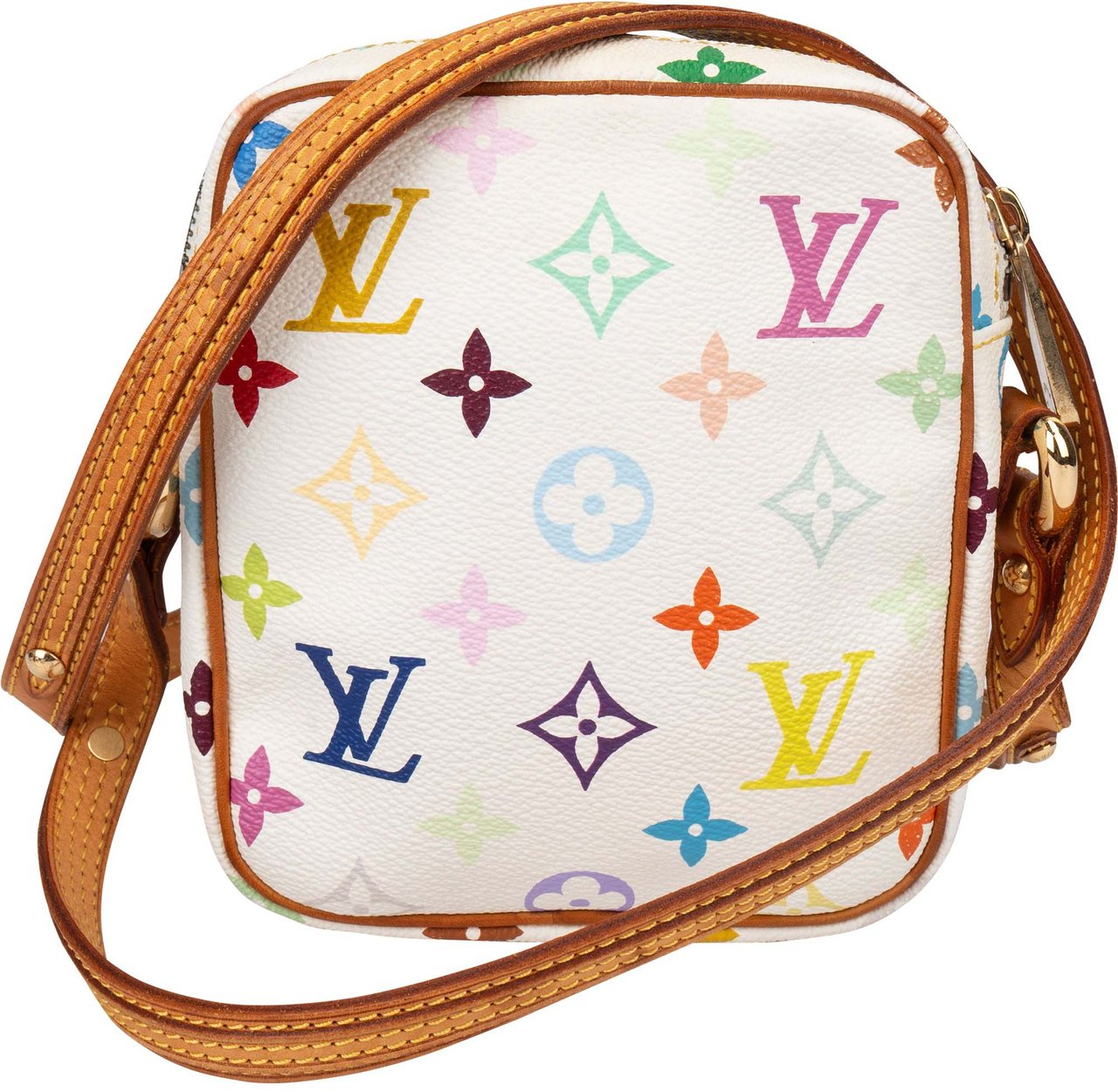 Louis Vuitton Louis Vuitton Limited Murakami Multicolor Rift Crossbody Bag Wit