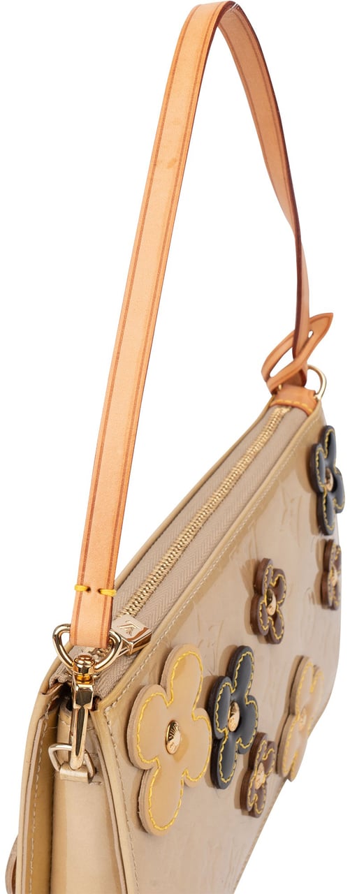 Louis Vuitton Louis Vuitton Limited Flower Vernis Monogram Lexington Pochette Handbag Divers