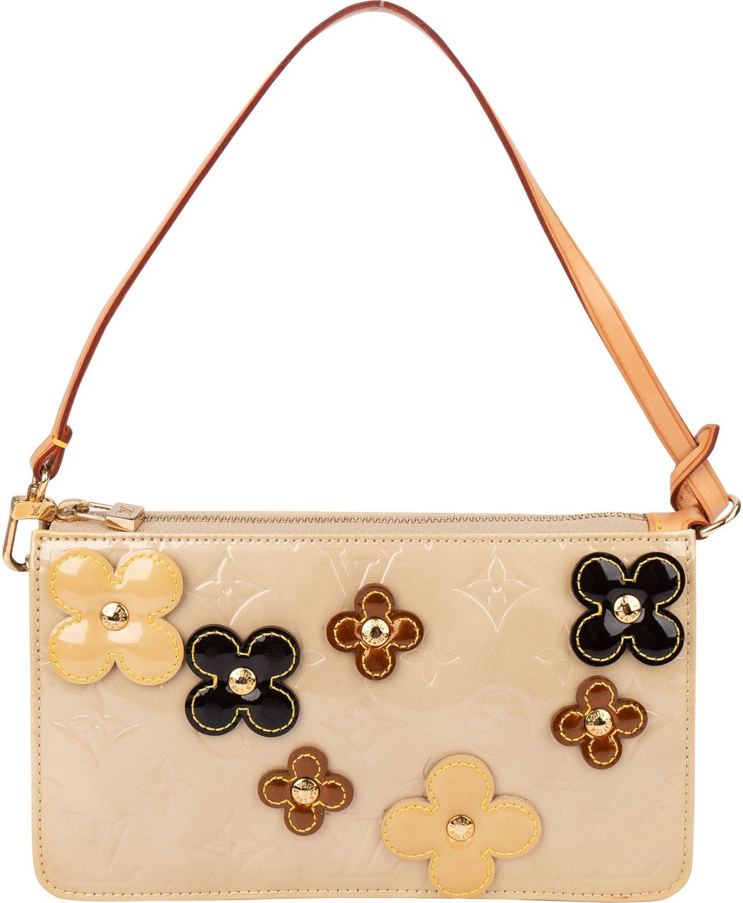 Louis Vuitton Louis Vuitton Limited Flower Vernis Monogram Lexington Pochette Handbag Divers