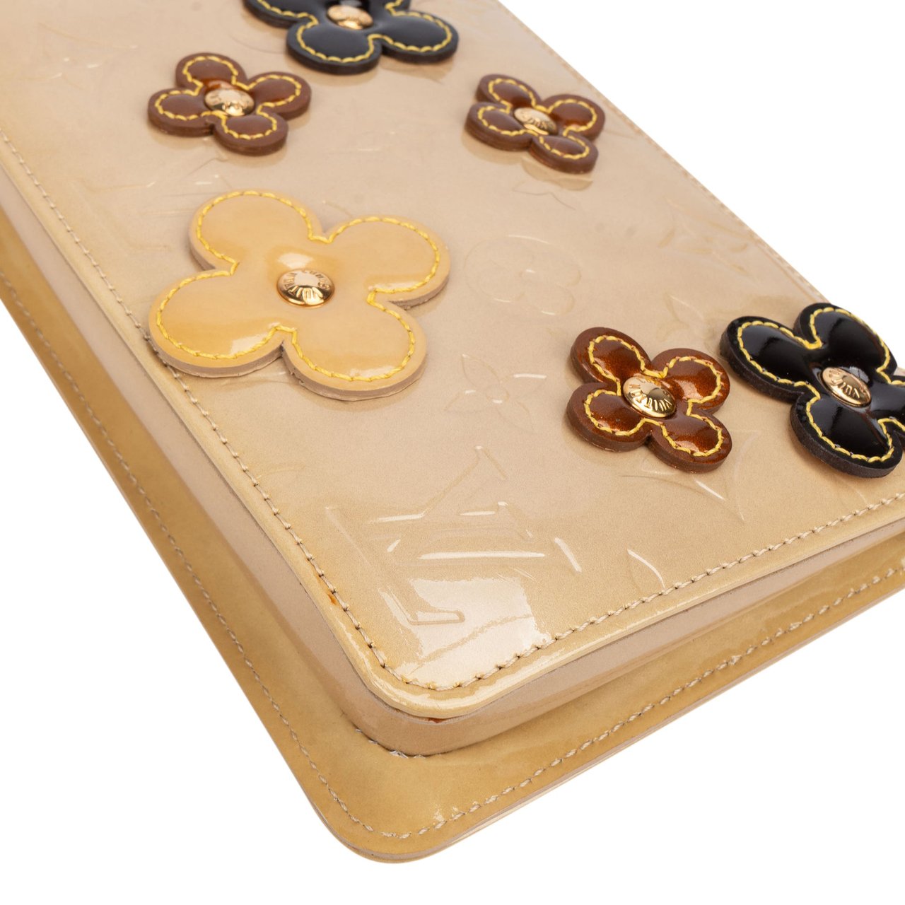 Louis Vuitton Louis Vuitton Limited Flower Vernis Monogram Lexington Pochette Handbag Divers