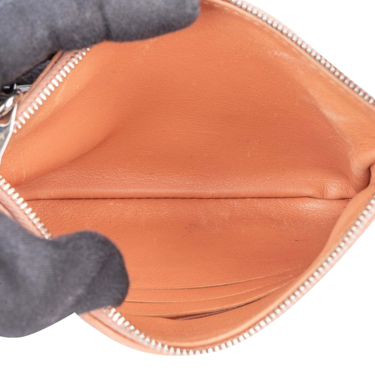 Louis Vuitton Leather Monogram Selene Pochette Accessoire Clutch Rood