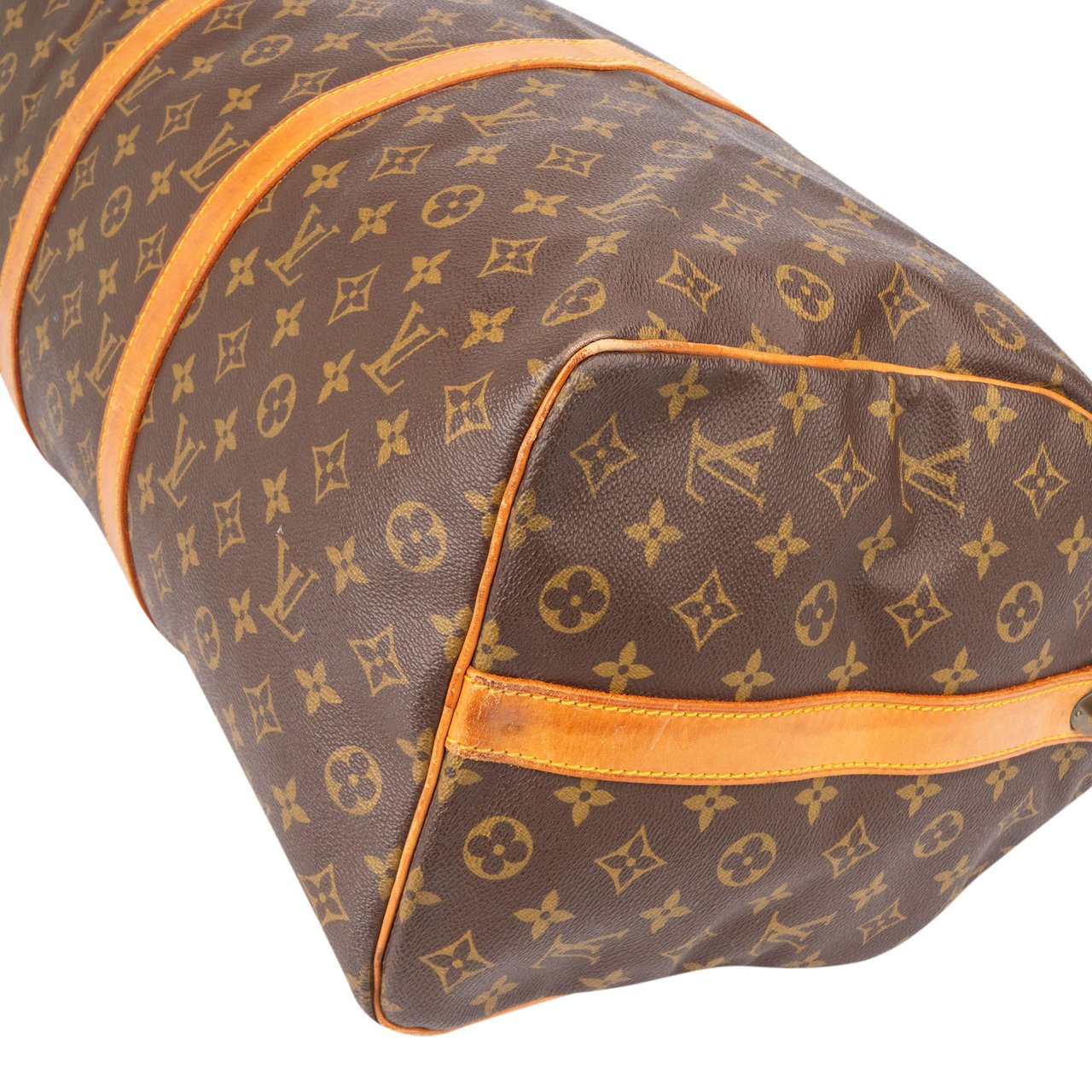 Louis Vuitton Louis Vuitton Canvas Monogram Keepall 50 Bandouliere Bruin