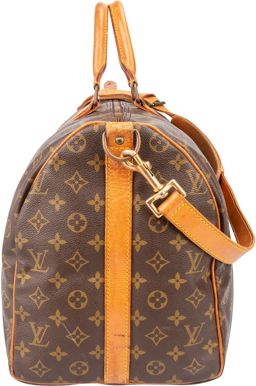 Louis Vuitton Louis Vuitton Canvas Monogram Keepall 50 Bandouliere Bruin