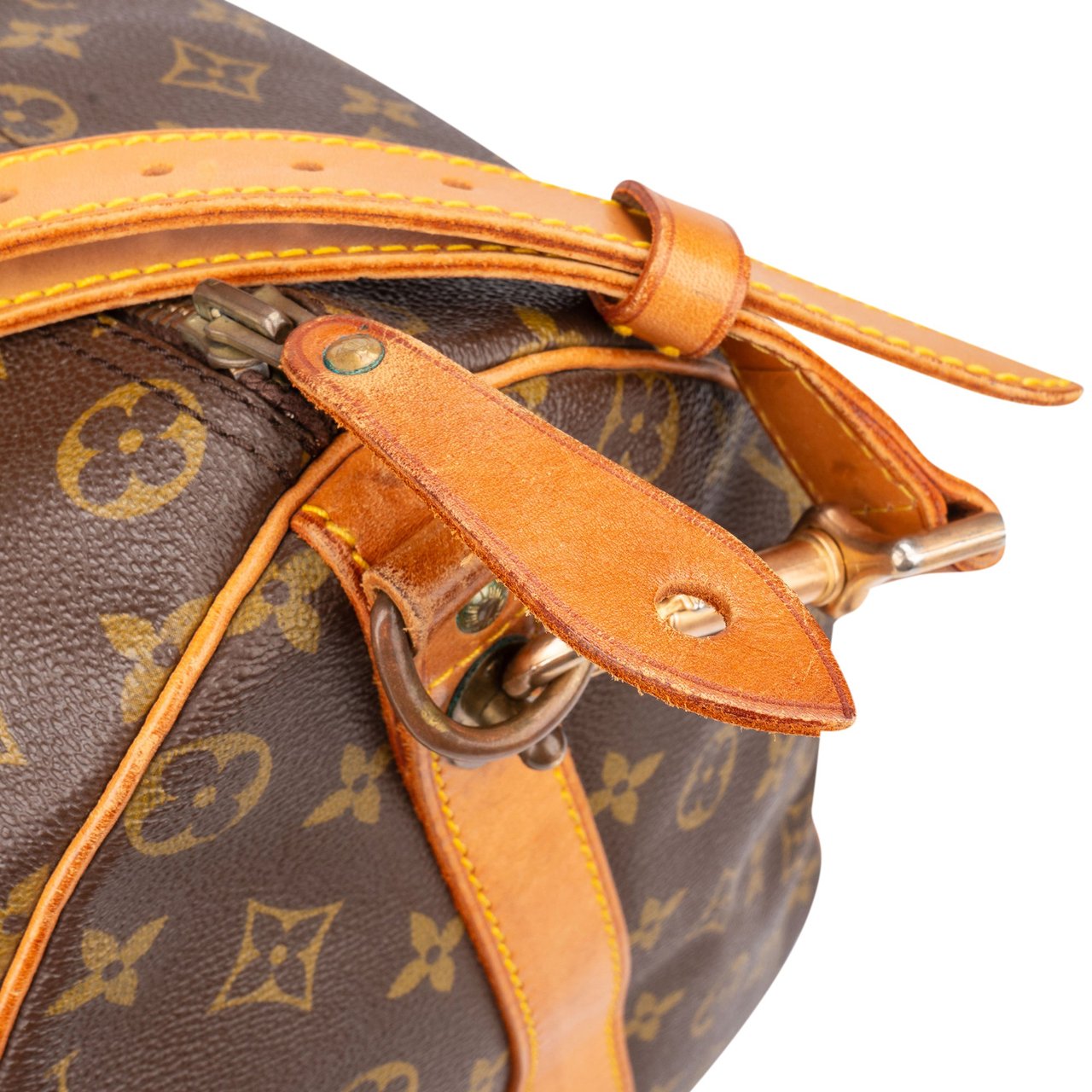 Louis Vuitton Louis Vuitton Canvas Monogram Keepall 50 Bandouliere Bruin