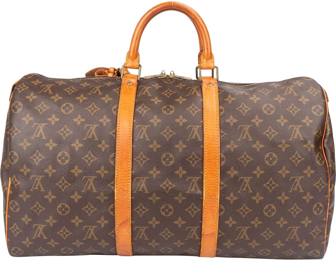 Louis Vuitton Louis Vuitton Canvas Monogram Keepall 50 Bruin