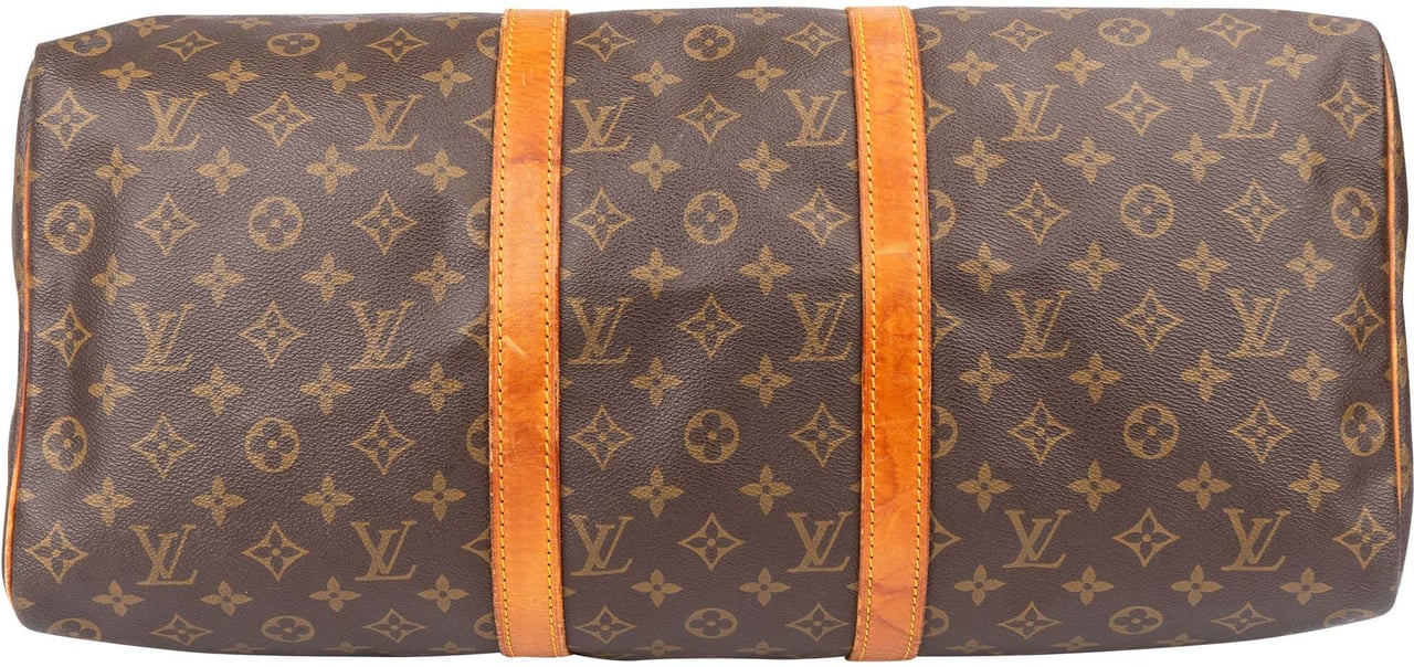 Louis Vuitton Louis Vuitton Canvas Monogram Keepall 50 Bruin