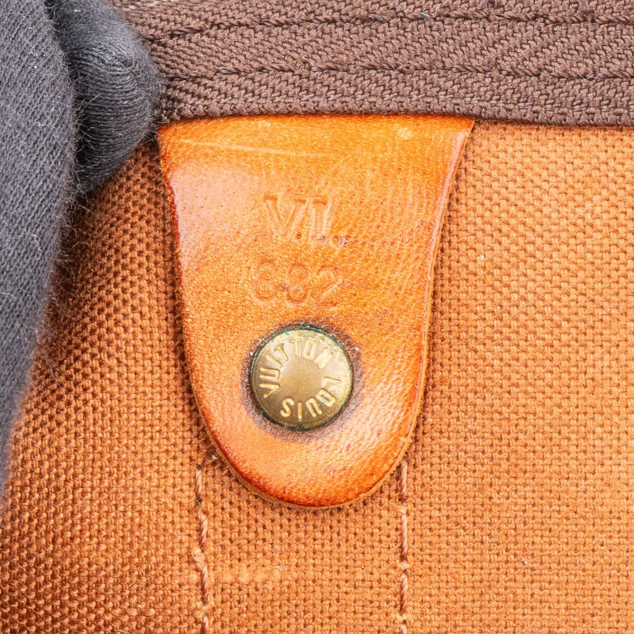 Louis Vuitton Louis Vuitton Canvas Monogram Keepall 50 Bruin