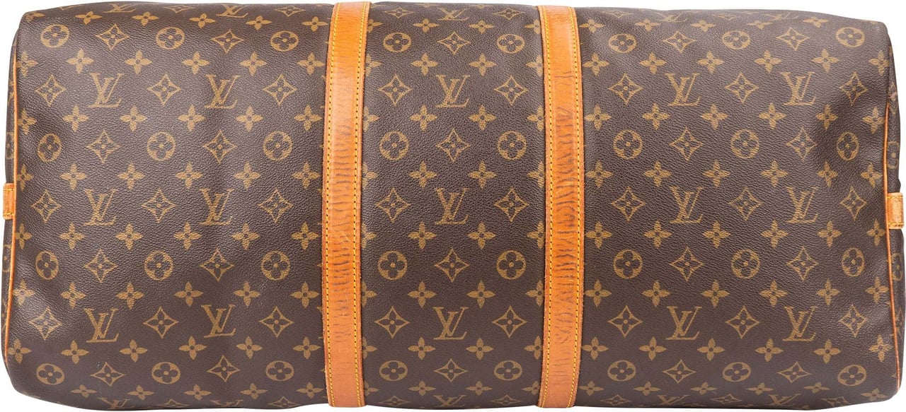 Louis Vuitton Louis Vuitton Canvas Monogram Keepall 60 Bandouliere Bruin