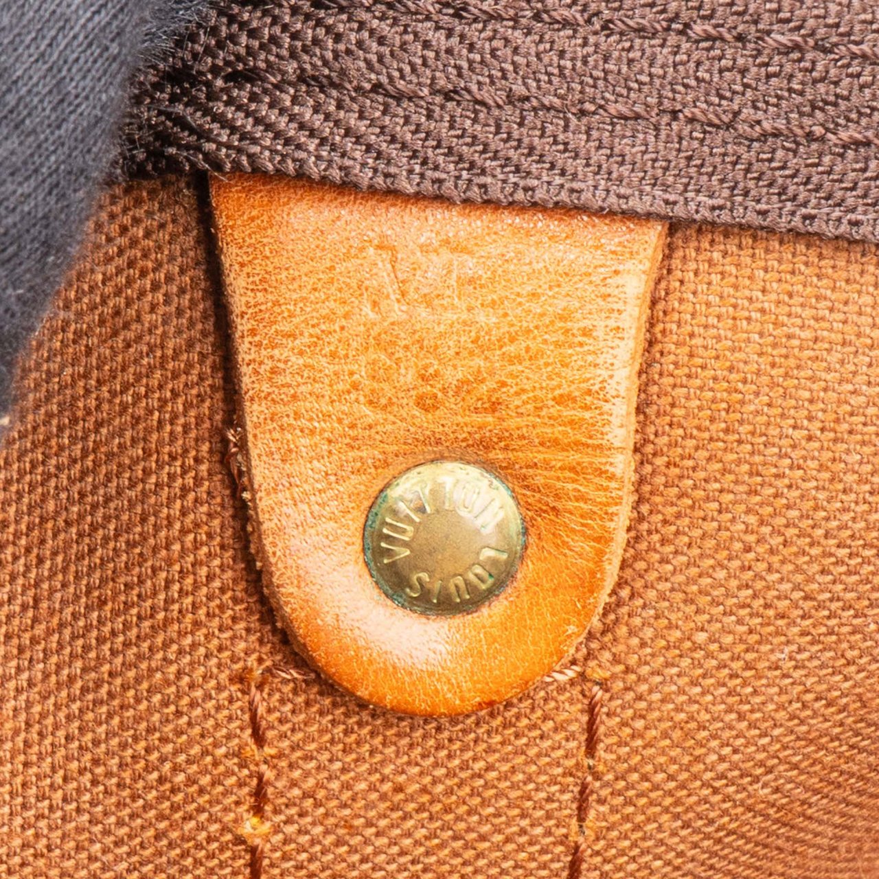 Louis Vuitton Louis Vuitton Canvas Monogram Keepall 60 Bandouliere Bruin