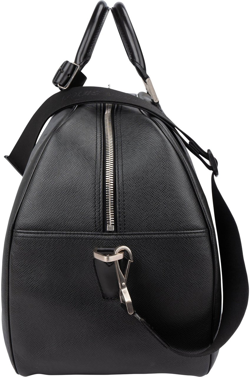 Louis Vuitton Louis Vuitton Noir Taiga Leather Kendall PM Travel Bag Zwart