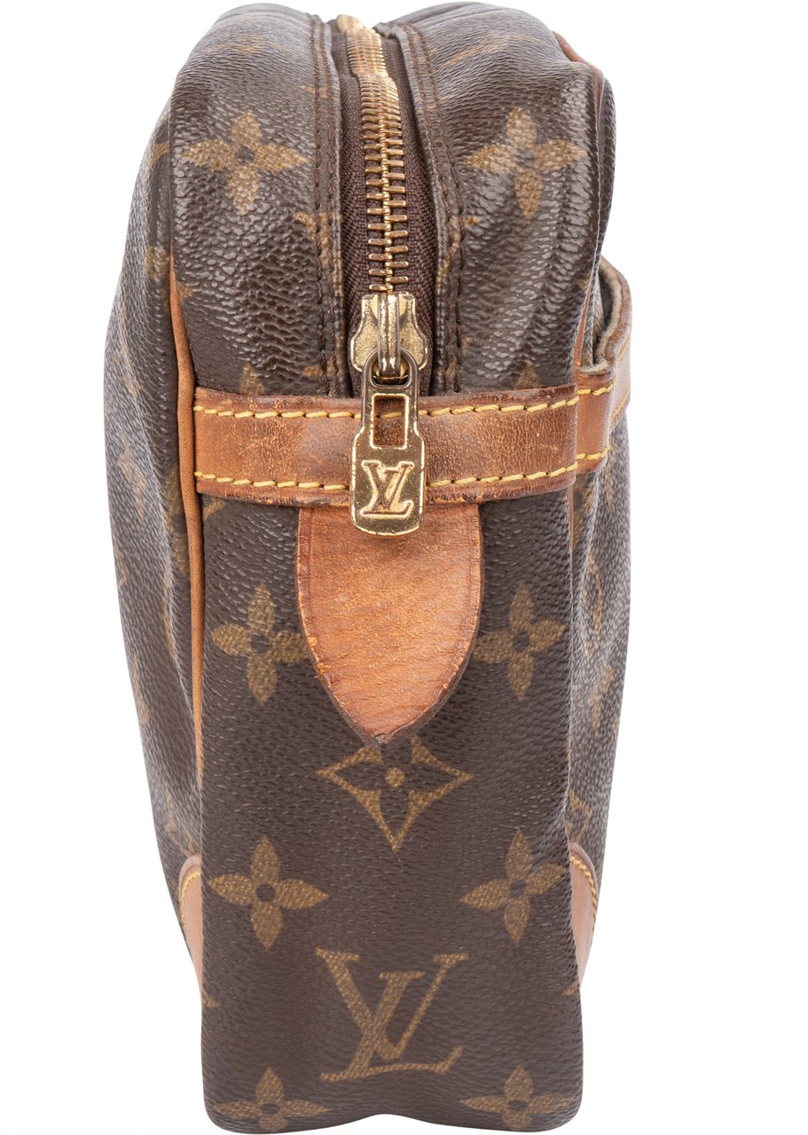 Louis Vuitton Louis Vuitton Canvas Monogram Compiegne 28 Clutch Bruin