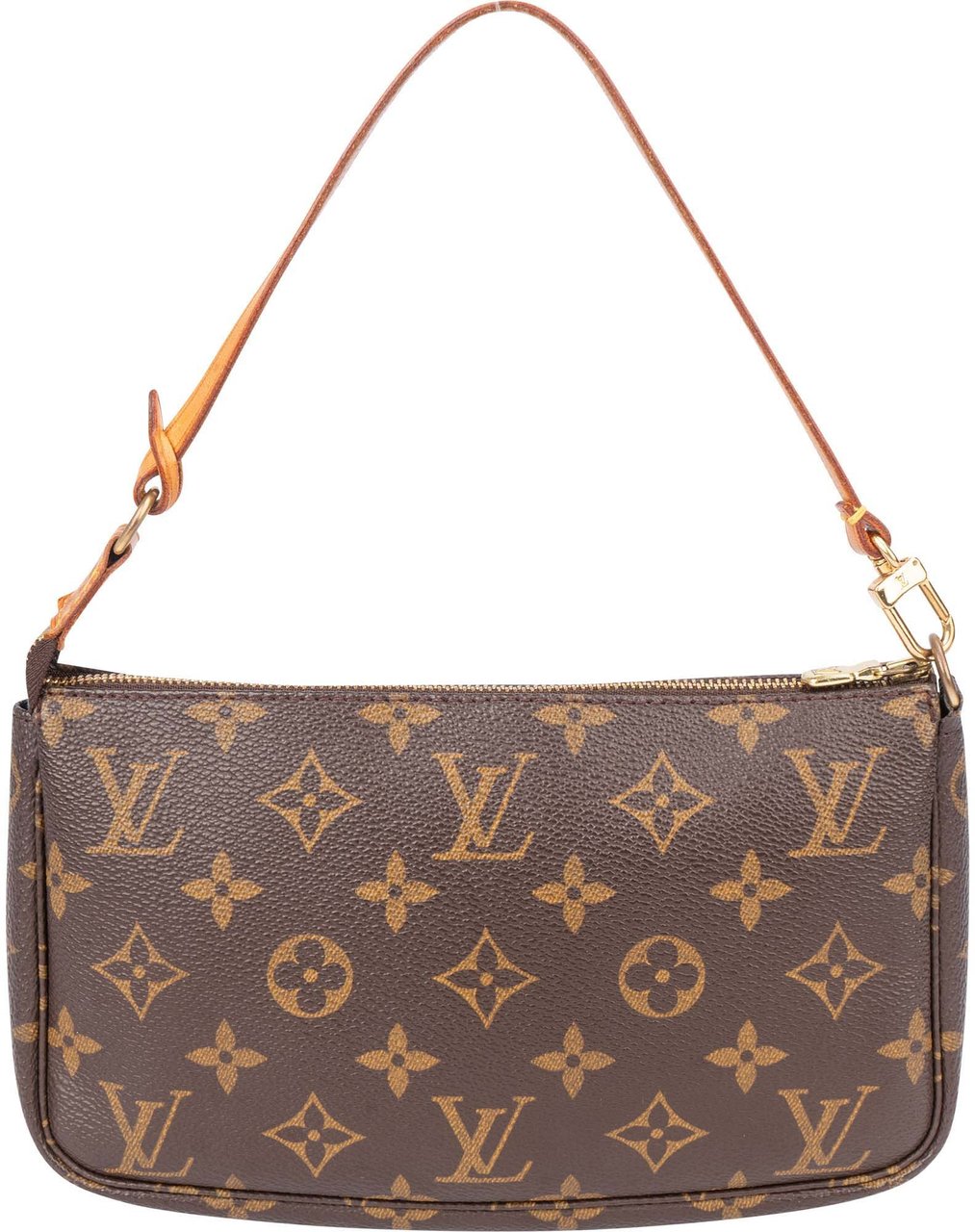 Louis Vuitton Louis Vuitton Canvas Monogram Pochette Accessoire Handbag Bruin