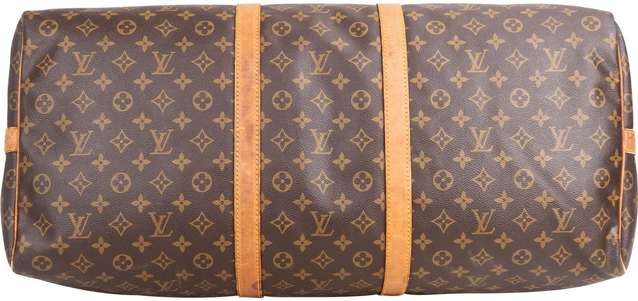 Louis Vuitton Louis Vuitton Canvas Monogram Keepall 60 Bandouliere Bruin