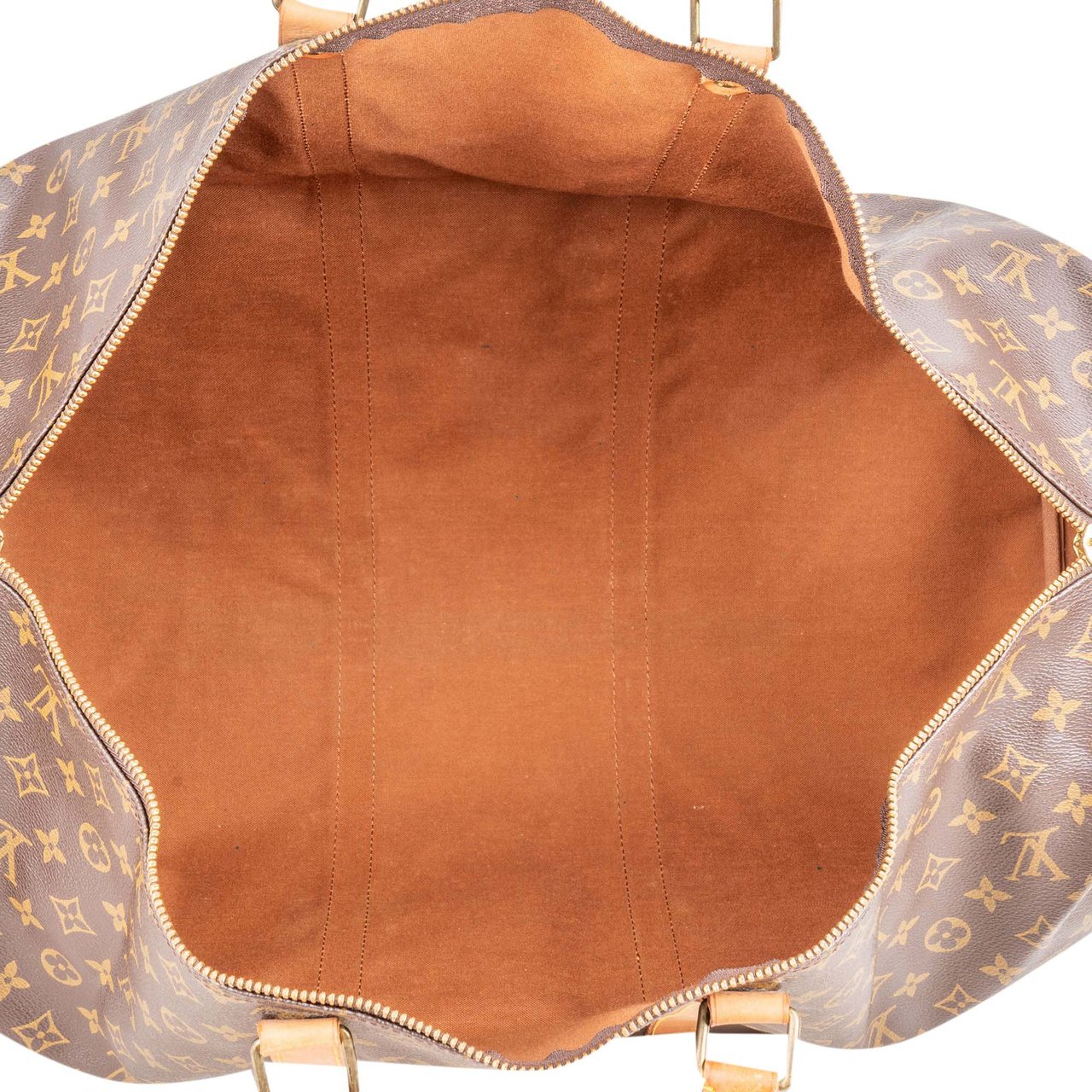 Louis Vuitton Louis Vuitton Canvas Monogram Keepall 60 Bandouliere Bruin