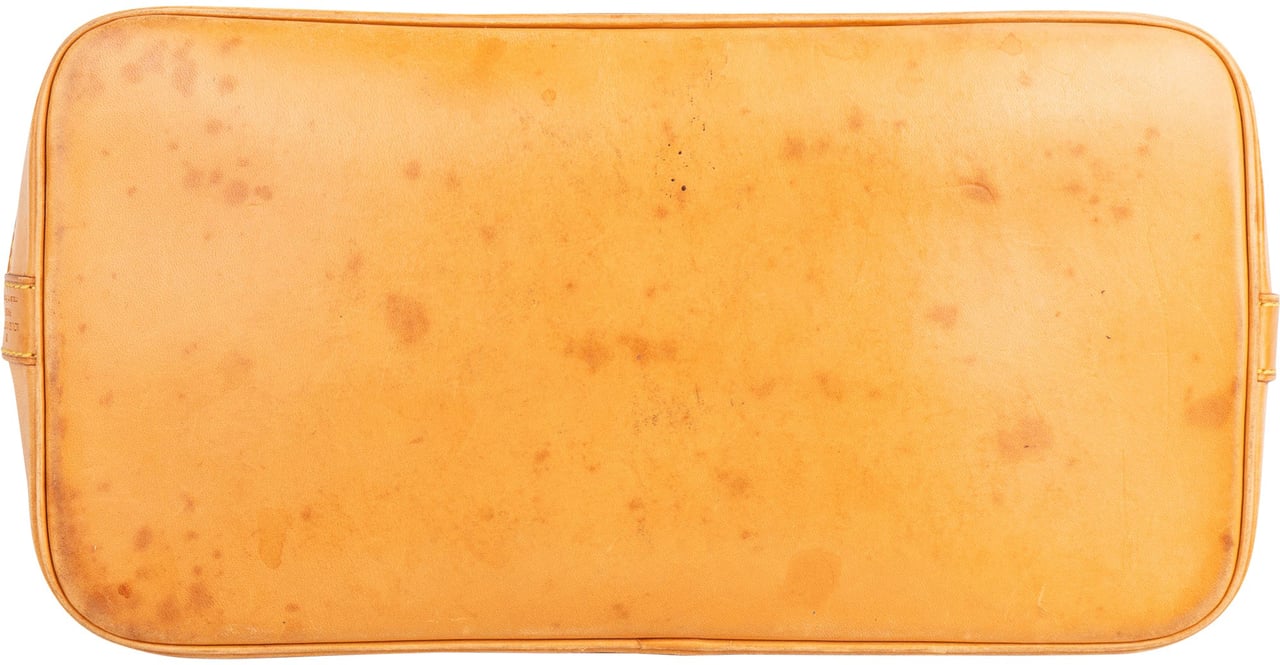 Louis Vuitton Louis Vuitton Canvas Monogram Alma PM Handbag Bruin